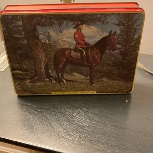 Vintage RCMP Tin